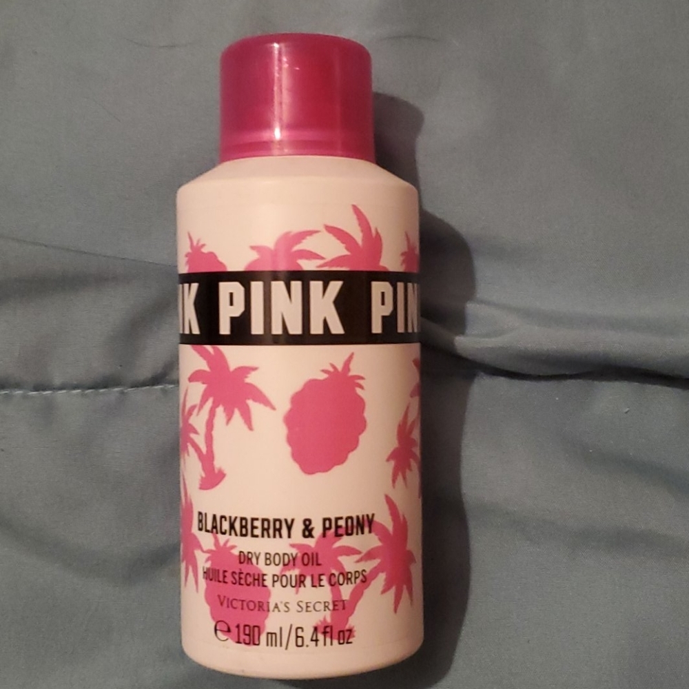 Dry body oil